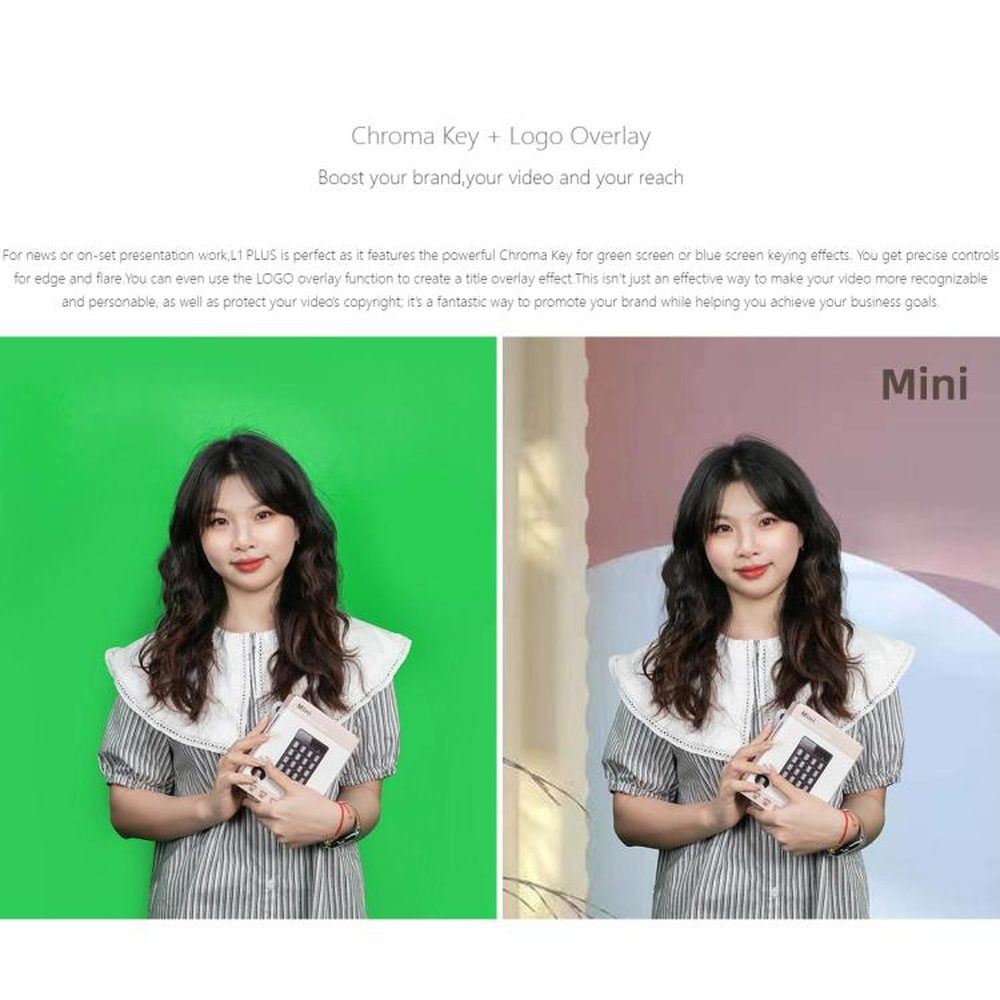 FEELWORLD L1 PLUS Multi - camera Video Mixer Switcher Touch Screen PTZ Control USB3.0 Fast Streaming Switcher, L1 PLUS - laboratorydeal