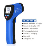 FLUS IR-801H -50～350℃Laser Infrared  Mini Handheld Portable Digital Electronic Outdoor Non-contact Thermometer, IR-801H
