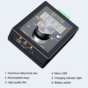 FNIRSI 0-12V/0-4-24mA Handheld Positive Negative Voltage Current Signal Generator