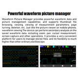 FNIRSI 1013D 1GS Sampling Dual Channel 100M Bandwidth Digital Oscilloscope, US Plug, 1013D
