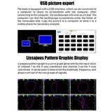 FNIRSI 1013D 1GS Sampling Dual Channel 100M Bandwidth Digital Oscilloscope, US Plug, 1013D
