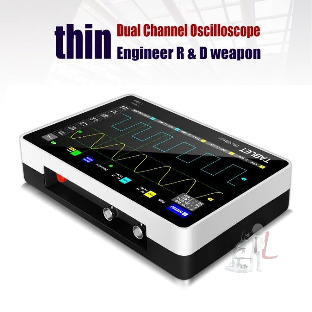 FNIRSI 1013D 1GS Sampling Dual Channel 100M Bandwidth Digital Oscilloscope, US Plug, 1013D