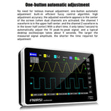 FNIRSI 1013D 1GS Sampling Dual Channel 100M Bandwidth Digital Oscilloscope, US Plug, 1013D