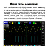FNIRSI 1013D 1GS Sampling Dual Channel 100M Bandwidth Digital Oscilloscope, US Plug, 1013D
