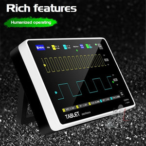 FNIRSI 1013D 1GS Sampling Dual Channel 100M Bandwidth Digital Oscilloscope, US Plug, 1013D