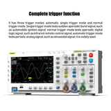 FNIRSI 2 in 1 Dual-channel 100M Bandwidth Digital Oscilloscope 1GS Sampling Signal Generator, US Plug, 1014D, 1014D +P4100 Probe