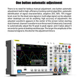 FNIRSI 2 in 1 Dual-channel 100M Bandwidth Digital Oscilloscope 1GS Sampling Signal Generator, US Plug, 1014D, 1014D +P4100 Probe