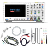FNIRSI 2 in 1 Dual-channel 100M Bandwidth Digital Oscilloscope 1GS Sampling Signal Generator, US Plug, 1014D, 1014D +P4100 Probe