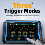 FNIRSI 2C53P Dual Channel Flat Panel Digital Oscilloscope Multimeter Signal Generator 3 In 1, 2C53P