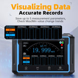 FNIRSI 2C53P Dual Channel Flat Panel Digital Oscilloscope Multimeter Signal Generator 3 In 1, 2C53P