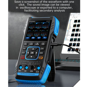 FNIRSI 3 In 1 Handheld Digital Oscilloscope Dual-Channel Multimeter, 2C23T Standard, 2C23T Upgrade