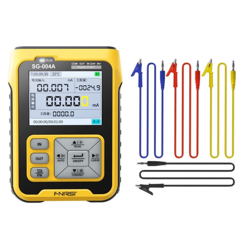 FNIRSI 4-20mA Multi-Function Signal Generator Current Pressure Thermal Resistance Calibrator, SG-004A