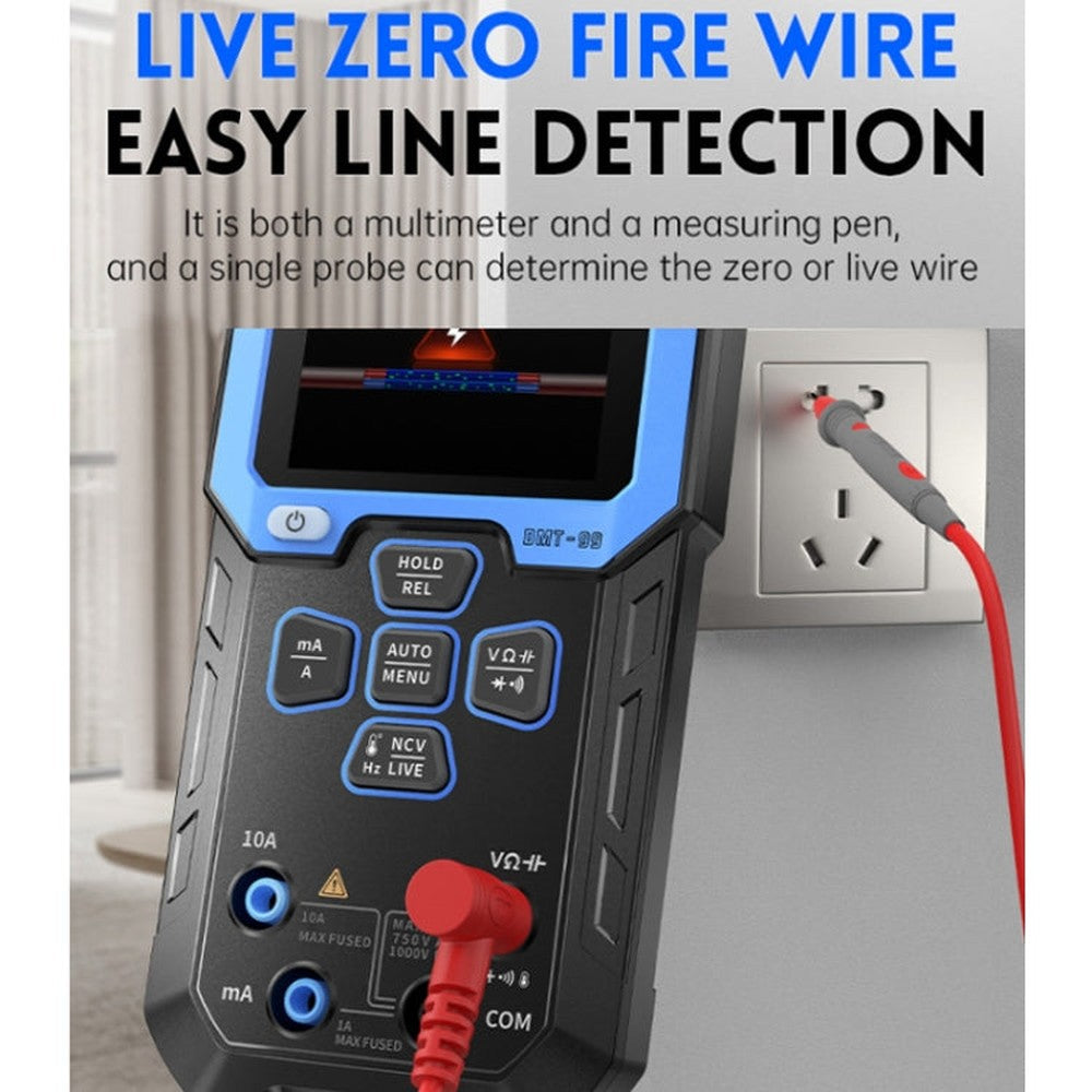 FNIRSI Fully Automatic Digital Display High Precision Intelligent Multimeter, DMT-99