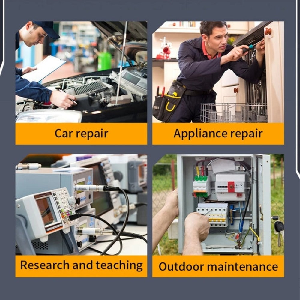 FNIRSI Handheld Small Digital Oscilloscope For Maintenance, DSO152 Standard, DSO152 Upgrade