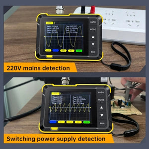 FNIRSI Handheld Small Digital Oscilloscope For Maintenance, DSO152 Standard, DSO152 Upgrade