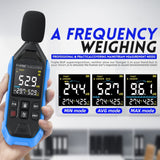 FNIRSI Noise Decibel Meter Home Volume Detector, Blue