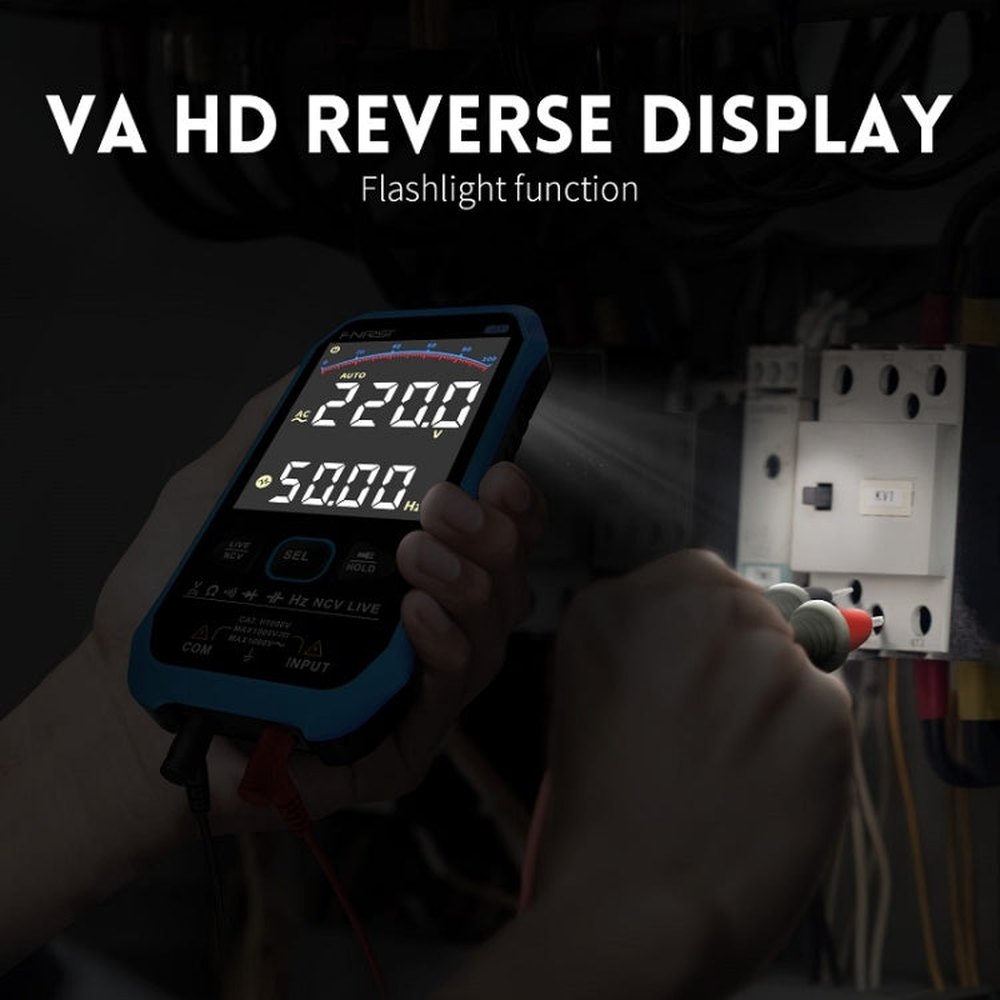 FNIRSI S1 Digital High Precision Fully Automatic Digital Multimeter, S1