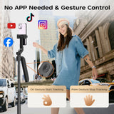 FUNSNAP A6 360 Degree Al Gimbal Selfie Stick Smart Face Tracking Integrated Tripod, A6