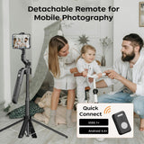 FUNSNAP A6 360 Degree Al Gimbal Selfie Stick Smart Face Tracking Integrated Tripod, A6