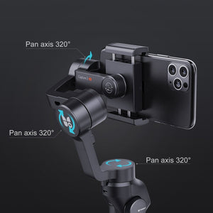 FUNSNAP Capture 2s Smart 3 - Axis Handheld Gimbal Phone Live Stabilizer, Capture 2s Basic, Capture 2s Combo - laboratorydeal