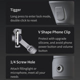 FUNSNAP Capture 5 Professional 3-Axis Handheld Gimbal Phone Live Stabilizer, Capture 5 Basic, Capture 5 Combo