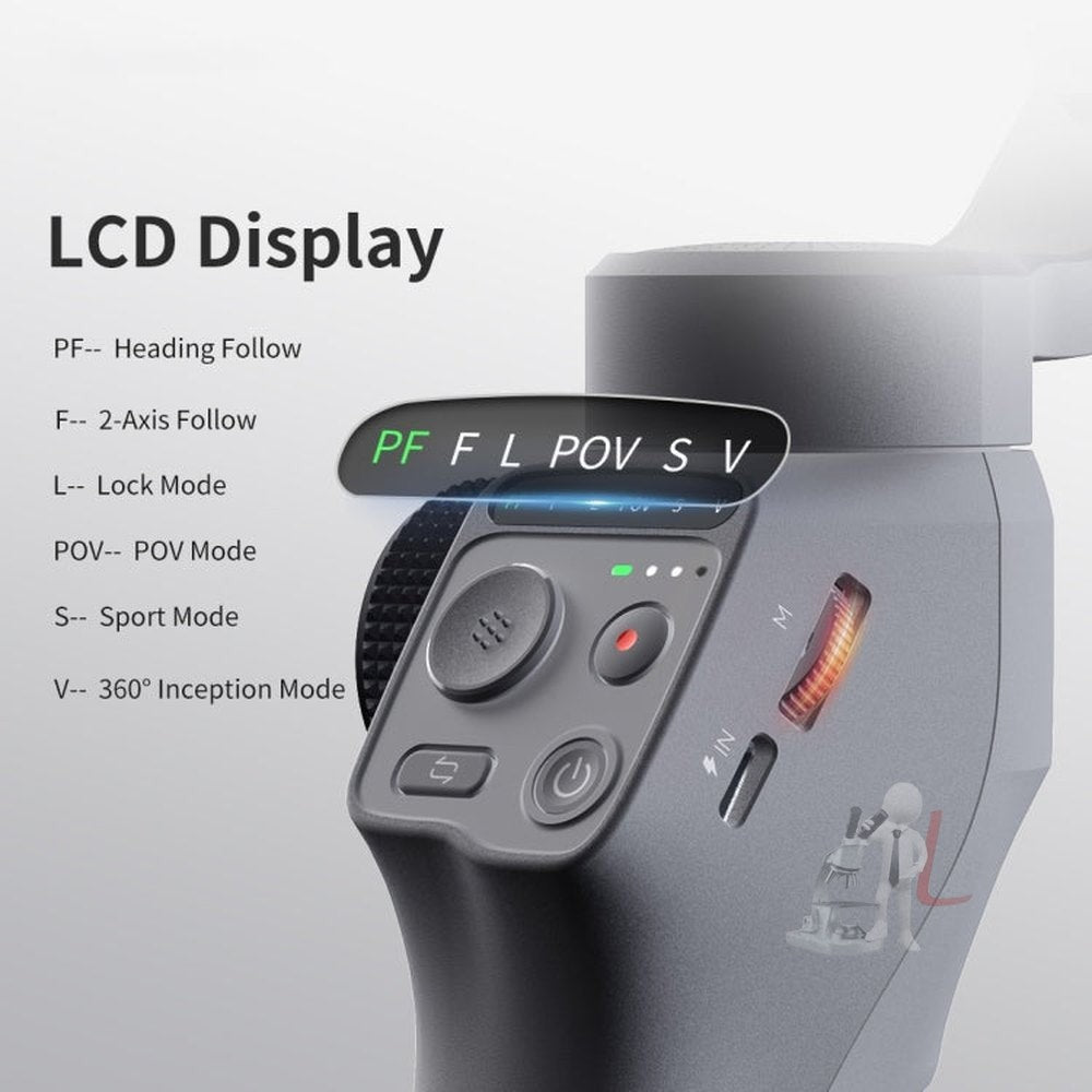 FUNSNAP Capture 5 Professional 3 - Axis Handheld Gimbal Phone Live Stabilizer, Capture 5 Basic, Capture 5 Combo - laboratorydeal