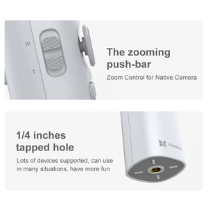 FUNSNAP Capture π Aluminum Alloy Arm 3 - Axis Handheld Phone Gimbal, Capture π Basic, Capture π Combo - laboratorydeal