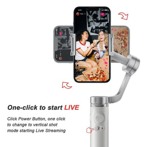 FUNSNAP Capture π Aluminum Alloy Arm 3 - Axis Handheld Phone Gimbal, Capture π Basic, Capture π Combo - laboratorydeal