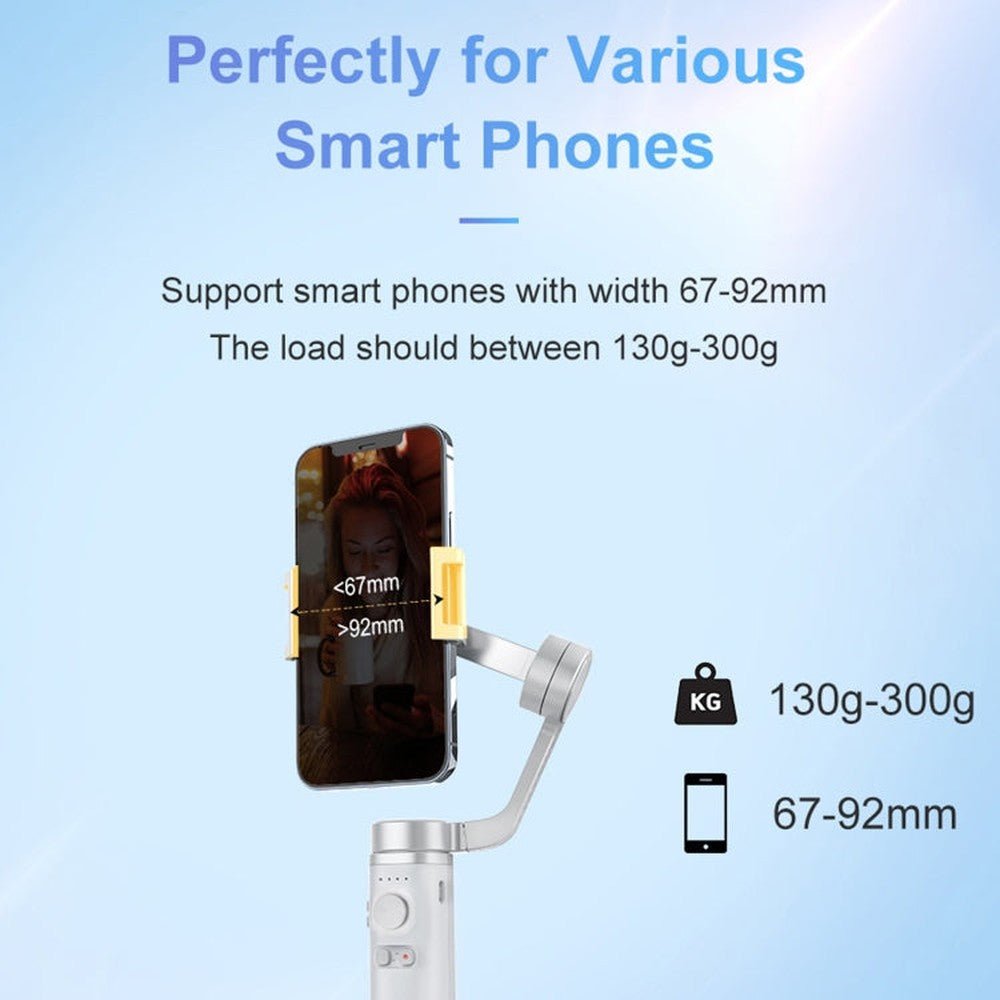FUNSNAP Capture π Aluminum Alloy Arm 3 - Axis Handheld Phone Gimbal, Capture π Basic, Capture π Combo - laboratorydeal