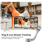 FUNSNAP Capture π Aluminum Alloy Arm 3-Axis Handheld Phone Gimbal, Capture π Basic, Capture π Combo
