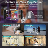 FUNSNAP Capture π Aluminum Alloy Arm 3-Axis Handheld Phone Gimbal, Capture π Basic, Capture π Combo