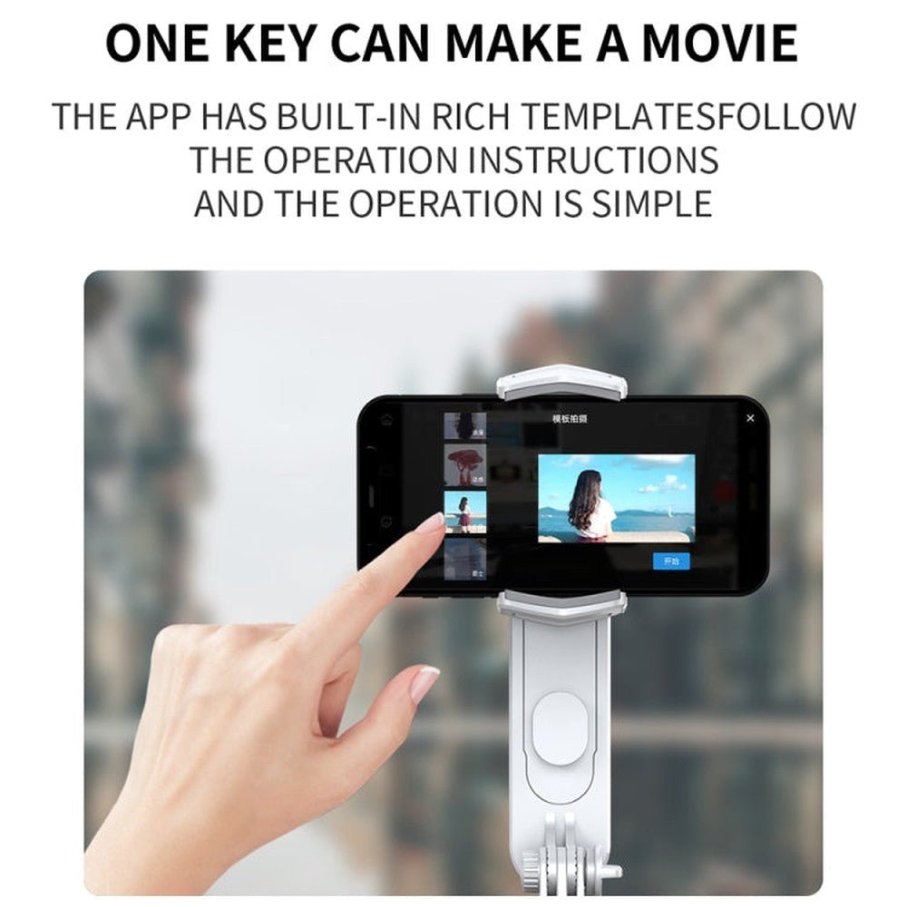 FUNSNAP Capture Q3 Single Axis Handheld Gimbal Phone Live Stabilizer, Capture Q3 - laboratorydeal