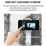 FUNSNAP Capture Q3 Single Axis Handheld Gimbal Phone Live Stabilizer, Capture Q3