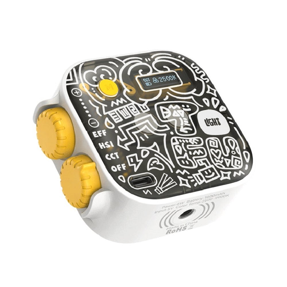 FUNSNAP Pocket Full Color RGB Video Shot Fill Light, Pocket Fill Light - laboratorydeal