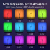 FUNSNAP Pocket Full Color RGB Video Shot Fill Light, Pocket Fill Light