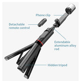 FUNSNAP Q12s 360 Degree Rotatable Fill Light Selsie Stick, Q12s