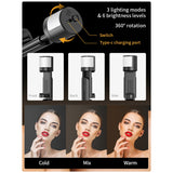 FUNSNAP Q12s 360 Degree Rotatable Fill Light Selsie Stick, Q12s