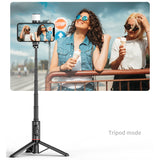 FUNSNAP Q12s 360 Degree Rotatable Fill Light Selsie Stick, Q12s
