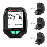 FUYI FY1881 High Precision Power Polarity Phase Socket Tester, FY1881 EU Plug, FY1881 UK Plug, FY1881 US Plug