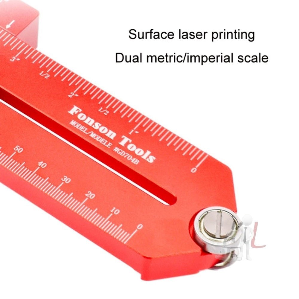 Fonson Woodworking Roller Table Saw Thin Cutting Board Guide Stopper, GD704B, GD704C - laboratorydeal