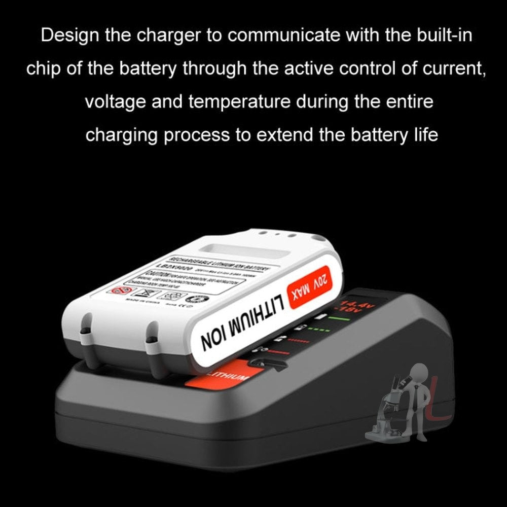 For BlackDeck 14.4~20V3A Tool Lithium Battery Charger, UK Plug, US Plug, EU Plug, AU Plug - laboratorydeal