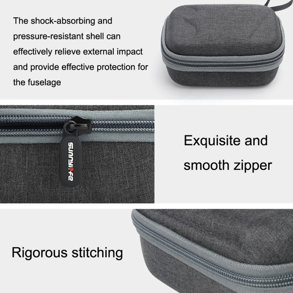 For DJI MIC Sunnylife B557 Wireless Microphone Portable Protective Box Storage Bag, For DJI MIC - laboratorydeal