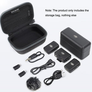 For DJI MIC Sunnylife B557 Wireless Microphone Portable Protective Box Storage Bag, For DJI MIC - laboratorydeal