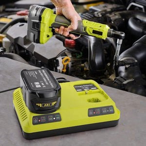 For RYOBI P108 / P117 12 - 18V Lithium Nickel Battery Dual Port Charger, EU, US, UK, AU - laboratorydeal
