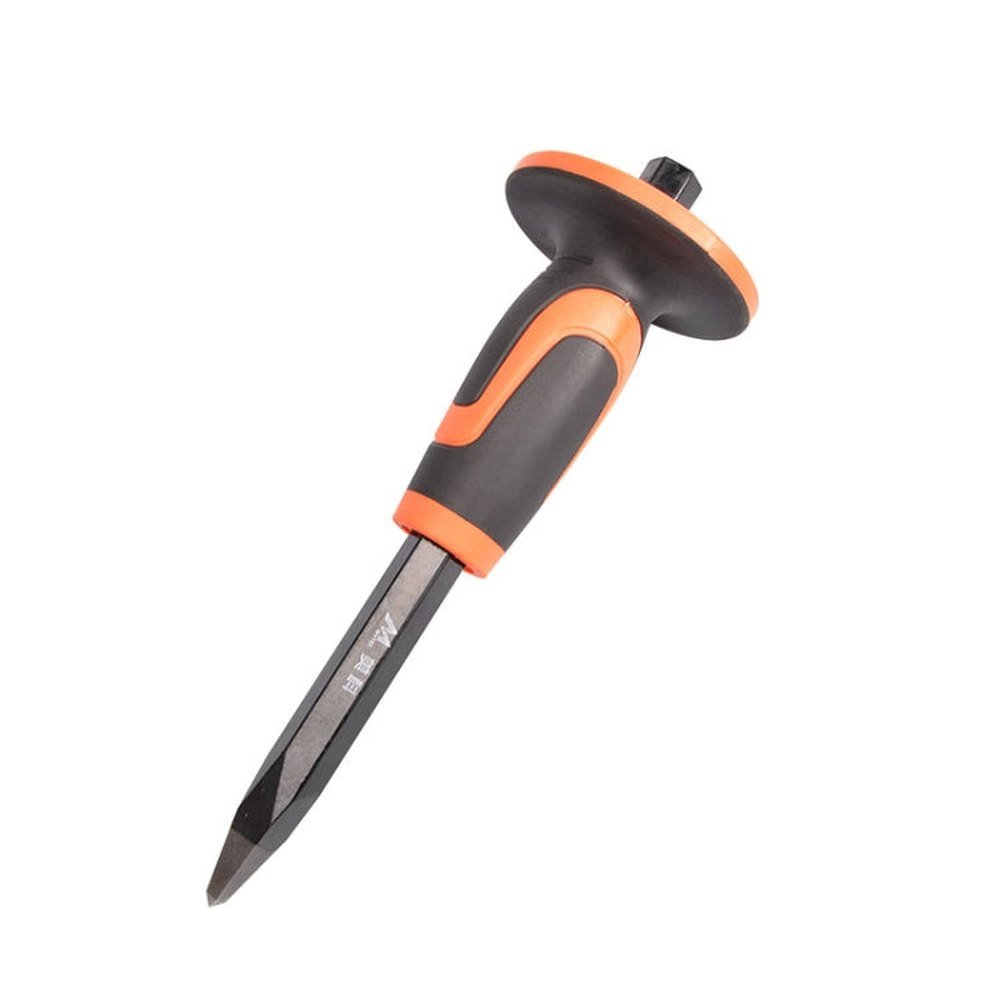 Forged Hexagonal Rod Chisel Big Top Cap Industrial Grade Forged Steel Chisel, MYTEC Upgraded Tip 250mm, MYTEC Upgraded Tip 300mm, MYTEC Upgraded Flat 246mm, MYTEC Upgraded Flat 290mm - laboratorydeal