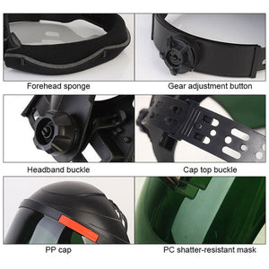 Fully Automatic Dimming Flip Welding Helmet Anti - Ultraviolet Argon Arc Welding Glasses, Fully Automatic Dimming Flip Welding Helmet - laboratorydeal