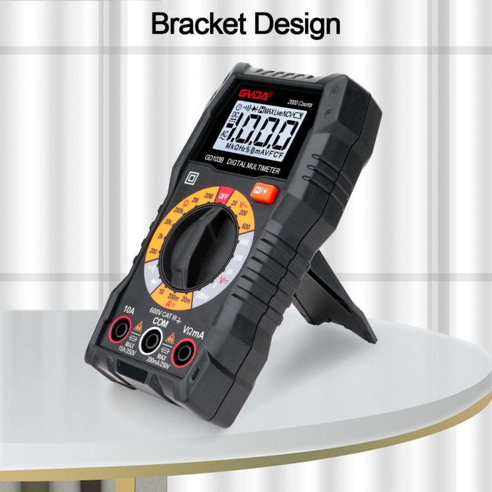 GVDA GD103B Multifunctional Digital Multimeter DMM Voltmeter, GD103B