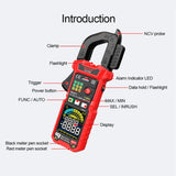 GVDA GD166B Digital Clamp Multimeter Supports DC, GD166B