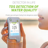 Greentest ECO6 Vegetable, Fruit, Meat Food Nitrate Water Quality Nuclear Radiation Environmental Detector, EU Plug, ECO6 White, ECO6 Black