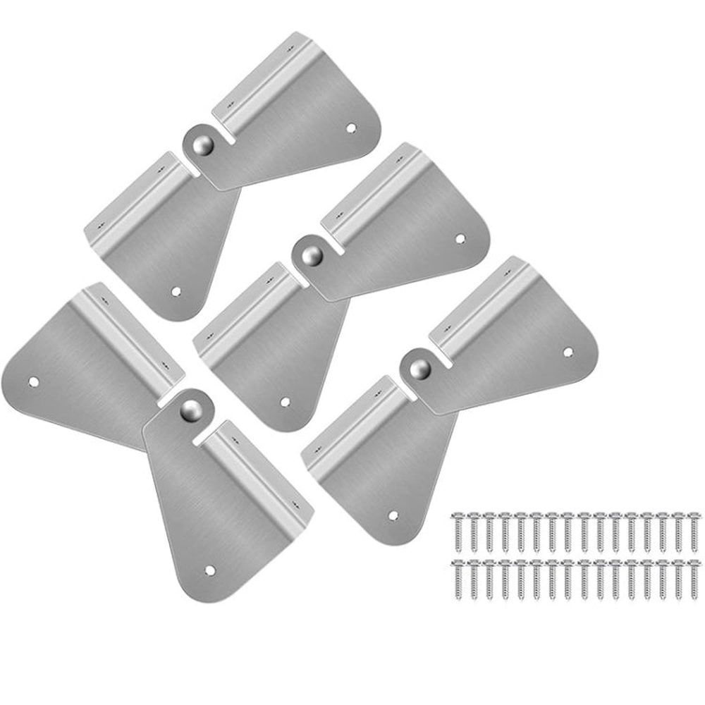 Gutter Extension Hinge Downspout Extension Flip - Up Hinge For Rectangle Or Square Downspout, 2pcs, 4pcs - laboratorydeal